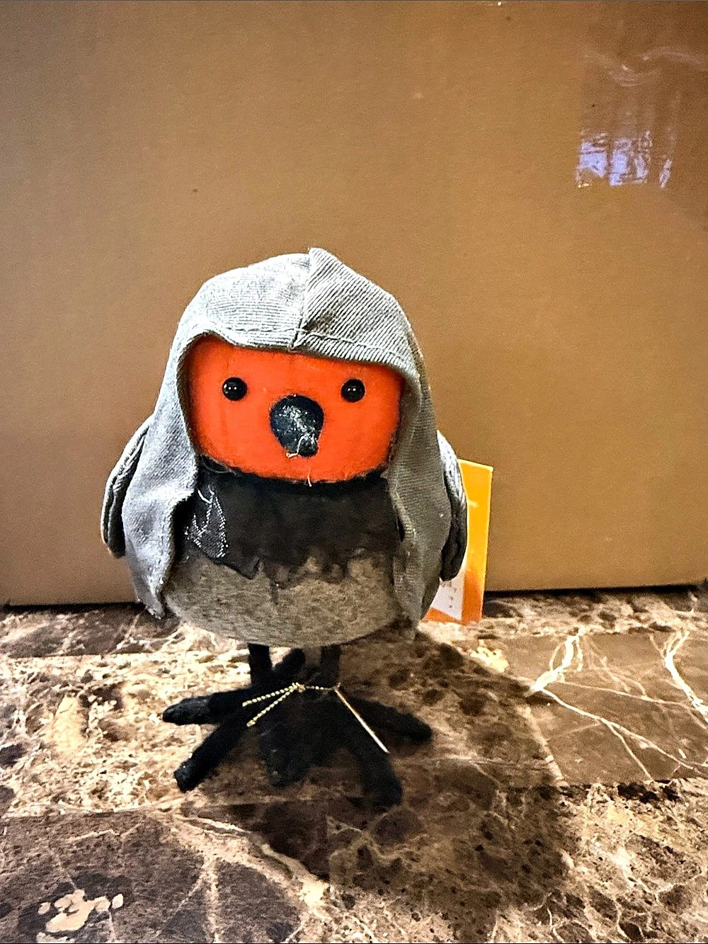 Hyde and EEK! Boutique Featherly Friends Lewis Halloween Bird Figurine